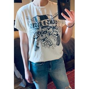 MADEWORN ROCK Guns N Roses Graphic Rock Tee